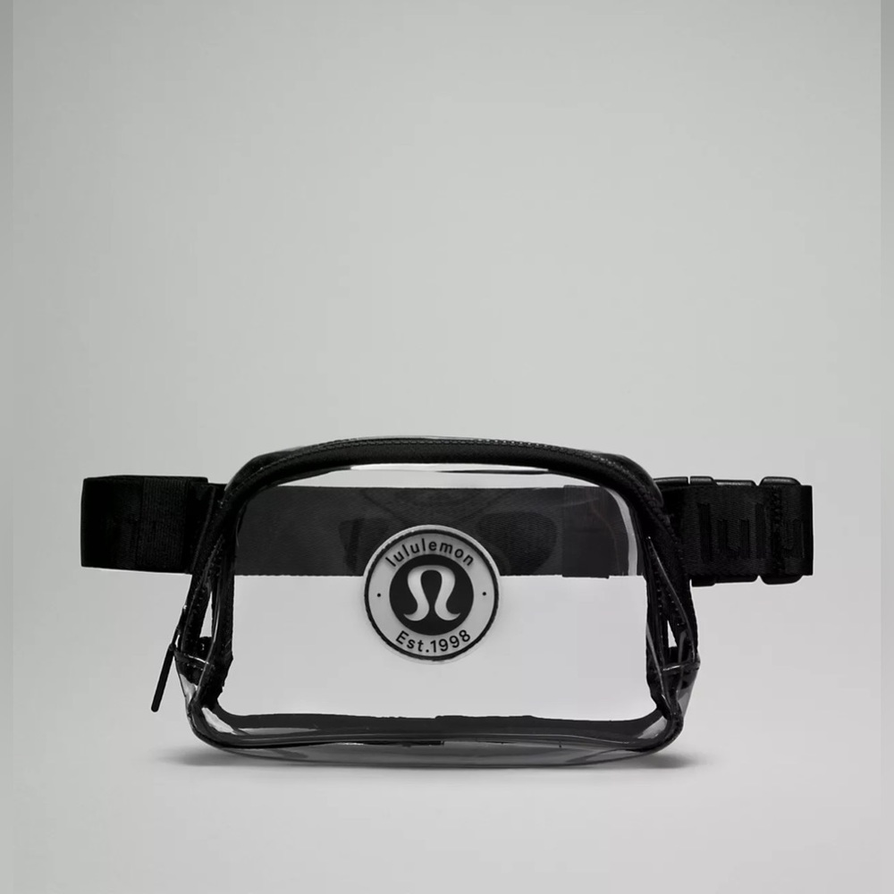 NWT - Lululemon clear belt bag